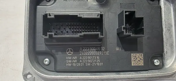 Módulo de controlo Mercedes A2239004632 - Peça OE usada image 3