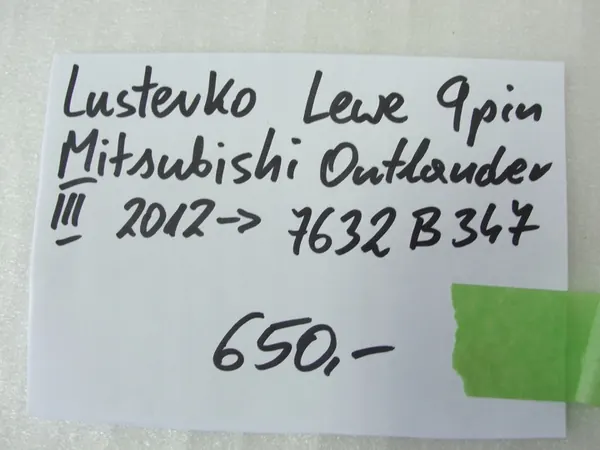 Vasen peili Mitsubishi Outlander III 2012- OEM 7632B347 image 8