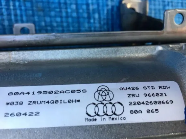 Colonne de direction Audi Q5 OEM 80A419502AC Occasion image 3