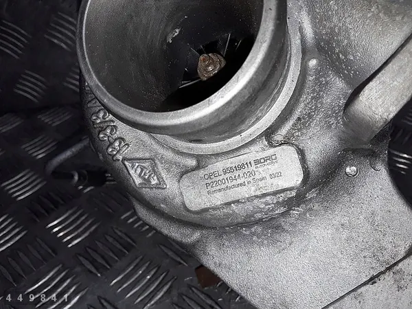 Turboalimentador Opel Astra 2000cdti 95519811 image 6