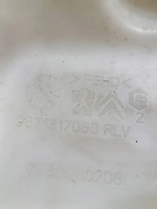 Ruitensproeierreservoir Citroen DS5 9671317080 image 4