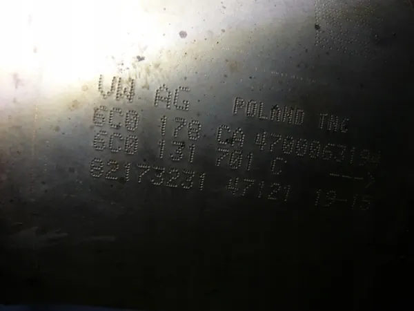 Skoda Fabia III Katalysator OEM 6c0131701a 6c0178ca image 3