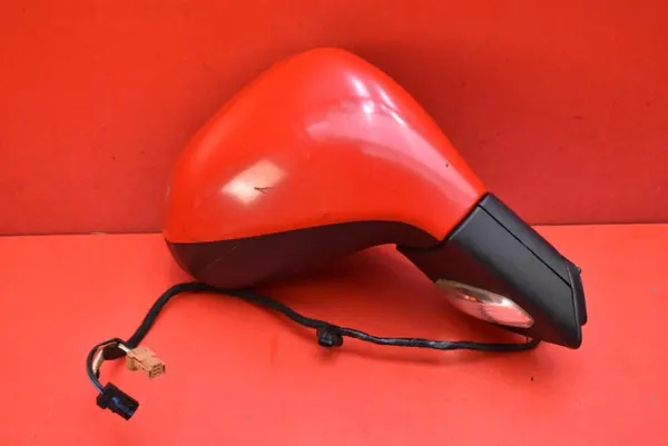 Rétroviseur droit rouge OEM 96806501XT Peugeot 207 image 2