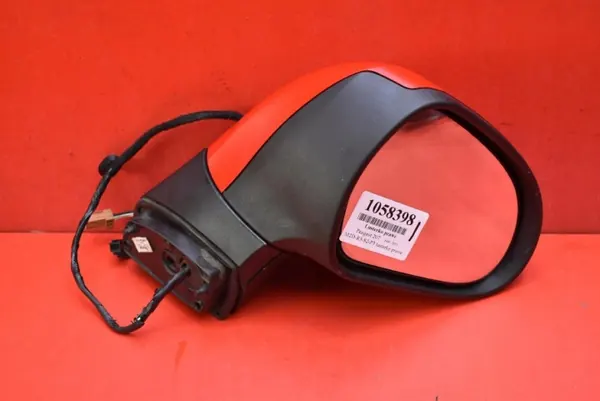 Rétroviseur droit rouge OEM 96806501XT Peugeot 207 image 3