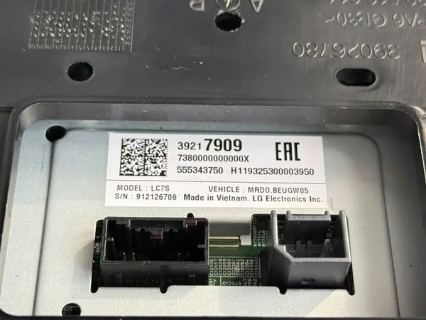 Radio-navigatiescherm OEM 39217909 voor Opel Astra K image 5