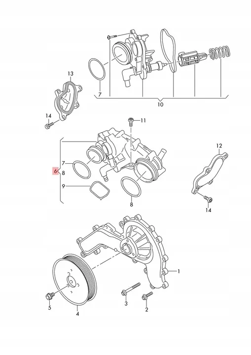 Ölkühler VW AMAROK 2H 3.0 TDI DDX 059121111CF image 2