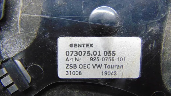 Insert espelho fotocromático esquerdo OEM 9250756101 VW Touran image 3