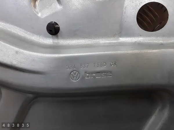 Raamregelaar VW Passat B5 1999 3B1837462 image 4