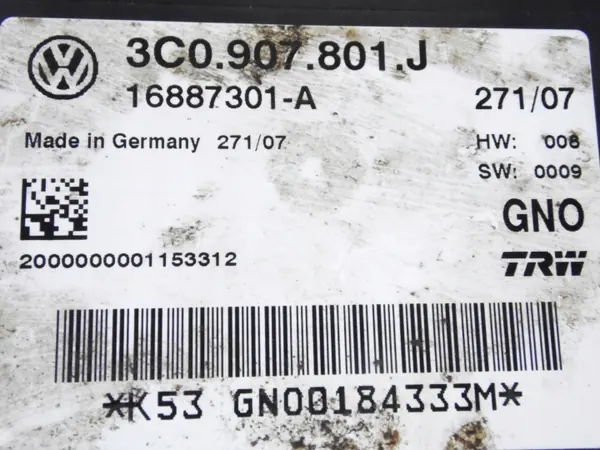 Käsijarrumoduuli OEM 3C0907801J VW Passat B7:lle image 3
