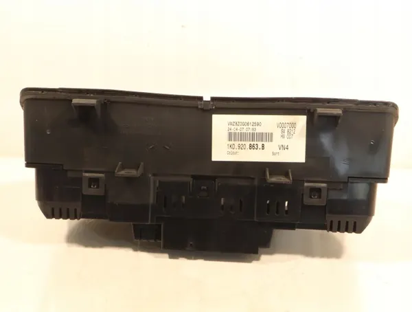 VW Golf V 1.9 TDI 2.0 TDI Cluster 1K0920863B image 3