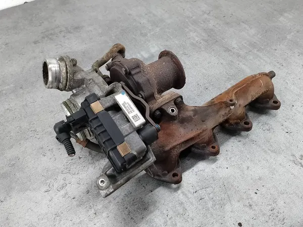 Turbo con Colector BMW E91 2.0 D 318d OEM 781018902 image 3