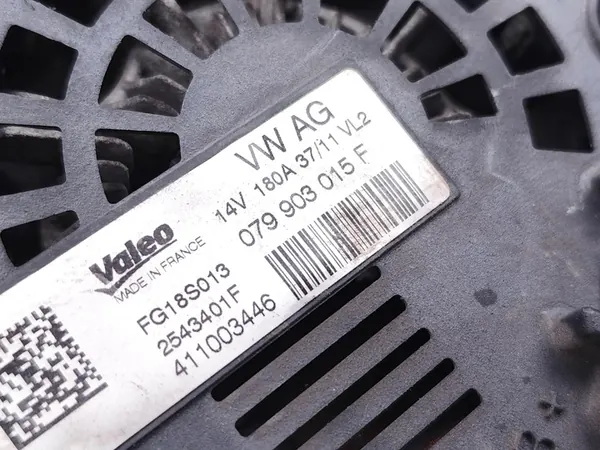 Audi A5 Alternator S5 quattro 2012 Coupe 079903015F image 7