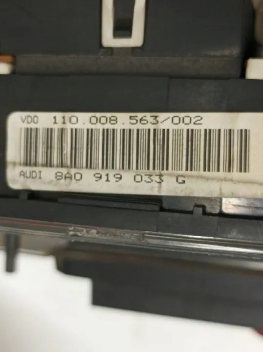 Compteur Audi OE 8A0919033G d'occasion pour 80 B4 image 4