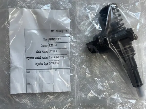 POMPOWTRYSK 2.5 TDI VW TRANSPORTER T5 0414720228 image 2