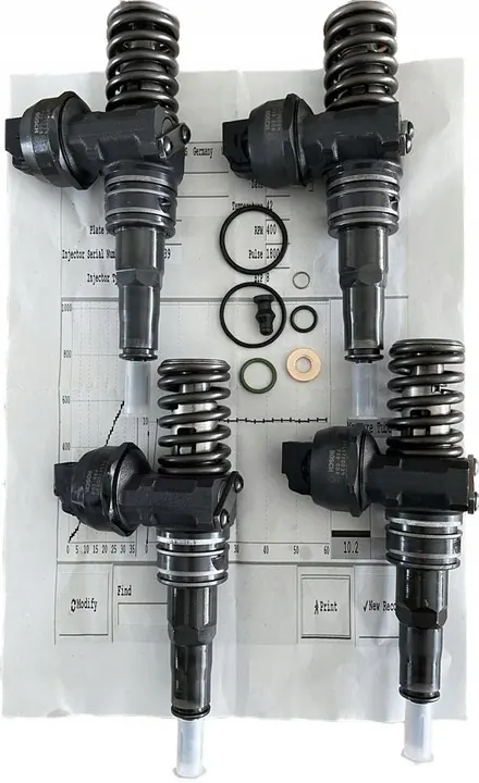 POMPOWTRYSK 2.5 TDI VW TRANSPORTER T5 0414720228 image 3