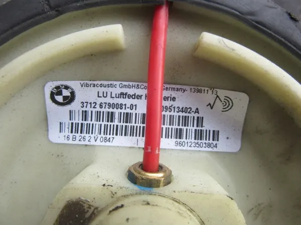 X6 E71 2009 Ammortizzatore Air Posteriore OEM image 4