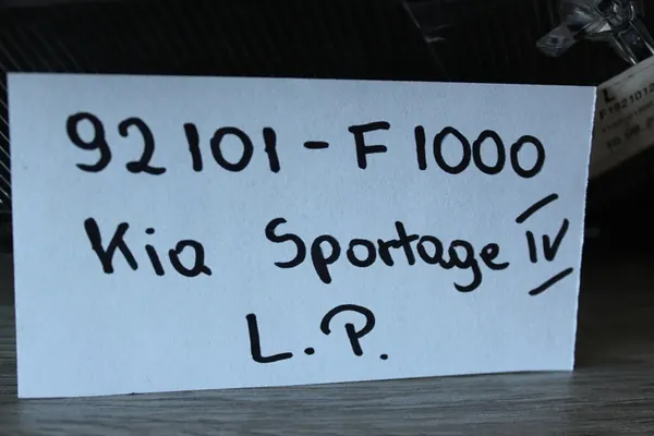 Faros Delantero Izquierdo Kia Sportage IV image 3