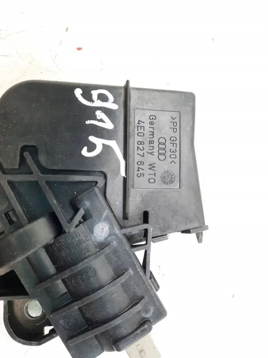 2005 Audi A6 S6 C6 4F Bakdörrlås 4E0827505C image 4