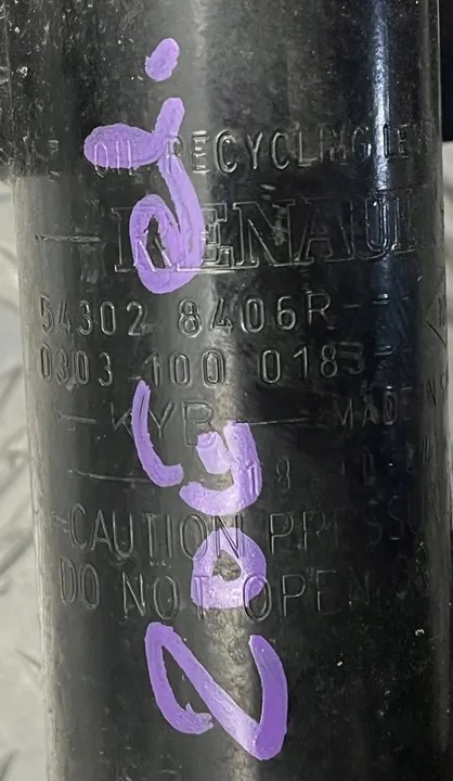 Ammortizzatore Destro Anteriore Renault Zoe II 543028406R image 8