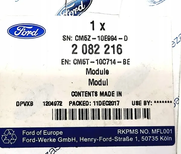 CM5T-10C714-BE batteriladdningsmodul för Ford Focus C-MAX image 4