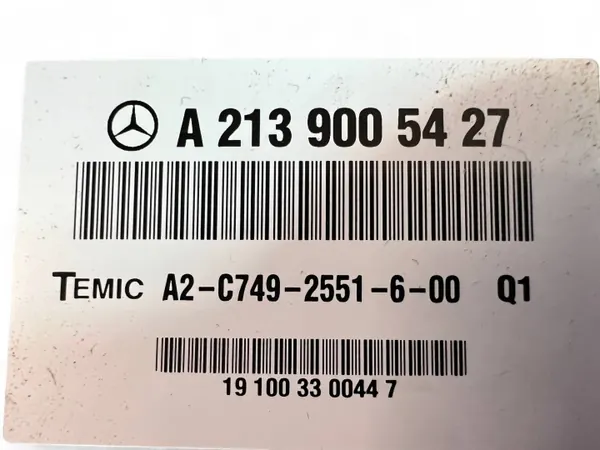 Mercedes AMG GT 4 Luchtveringmodule OEM A2139005427 image 3