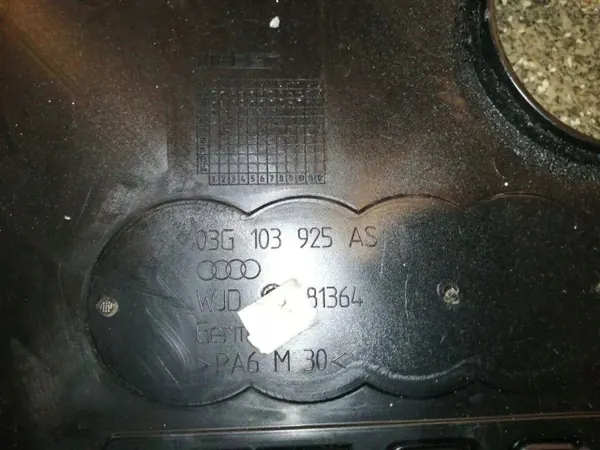 Audi OE 03G103925AS obere Motorabdeckung image 4
