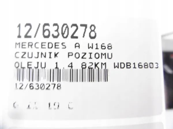 Oljekontrollsensor MERCEDES A W168 AK-12-630278 image 8