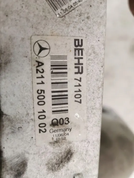Intercooler Mercedes-Benz OEM A2115001002 - Usado image 7