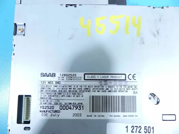 Saab CD-Wechsler OEM 12802520 für 9-3 II image 4