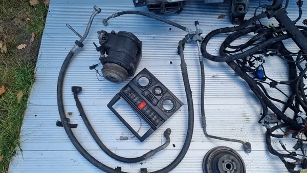 IVECO DAILY IV 06-12 Compresseur Tuyau Chauffage Climatisation image 2