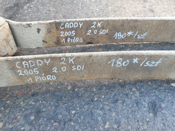 Bladfjäder Ford Transit MK6 2000-2006 OEM RESORY RESOR 3 PIÓRA image 6