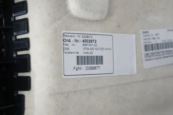 BMW F34 3 GT M-Paket Säulenverkleidung OEM 8061030 image 9