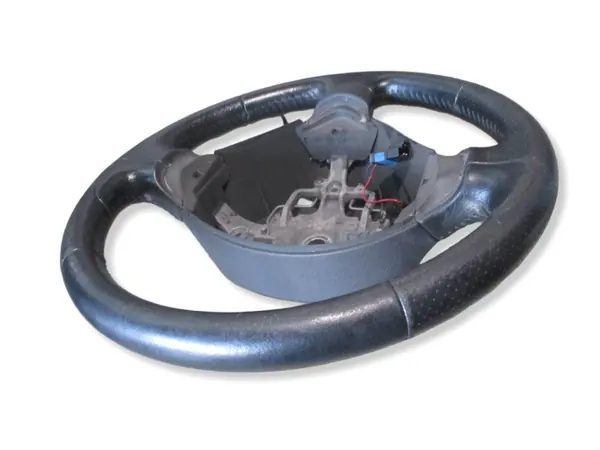 Volant cuir 3 branches Peugeot OE d'occasion image 3