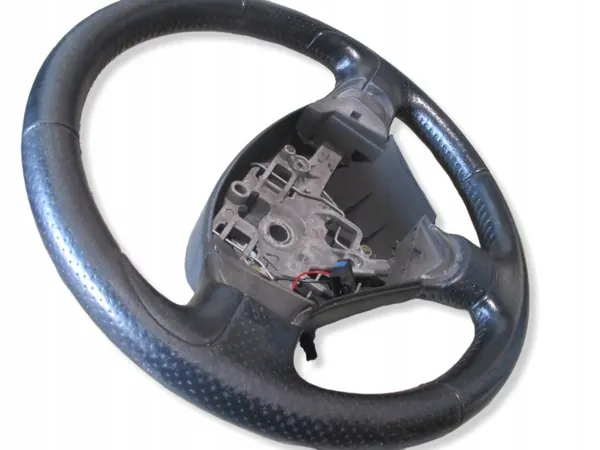 Volant cuir 3 branches Peugeot OE d'occasion image 4