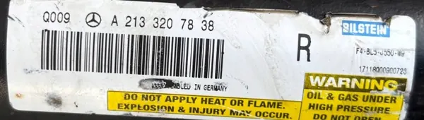 Mercedes W213 Stoßdämpfer OEM A2133207838 image 3