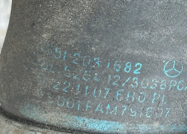 Carcasa de termostato Tuberías de agua Mercedes GLK X204 2.2 CDI OEM image 6