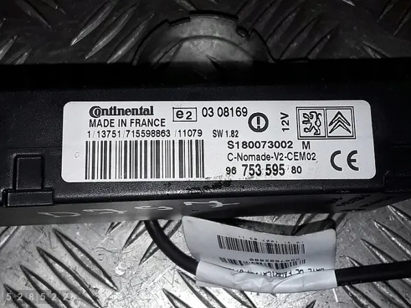 2011 Peugeot 3008 ECU 9675359580 image 3