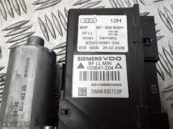 Raamregelaar Audi A4 B7 2008 8e0837462c image 5