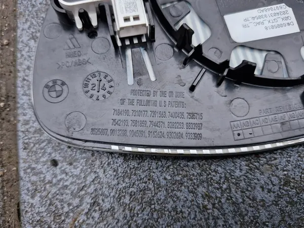 Cristal de espejo derecho BMW G01 F97 fotoquímico OEM image 4