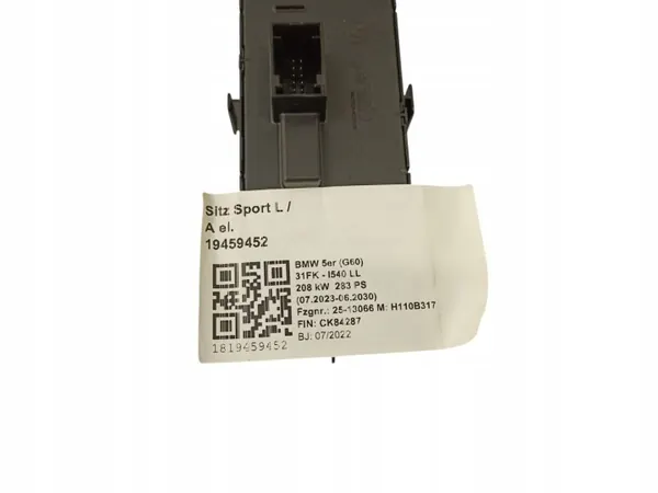 BMW klimatpaneler OEM 64115A8F989 - Begagnad image 4