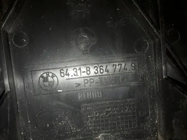 Couvercle microfiltre air BMW OEM 64318364774 Occasion image 3