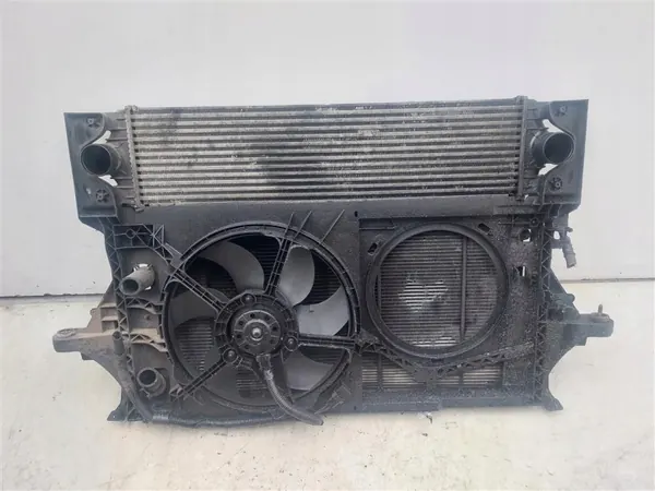 Chłodnice komplet WENTYLATOR INTERCOOLER Opel Movano I MASTER II 2.5 CDTI image 3