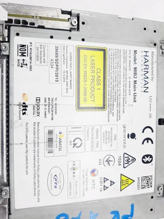 Leitor navegação MMI Audi OEM 4S0035021H image 7