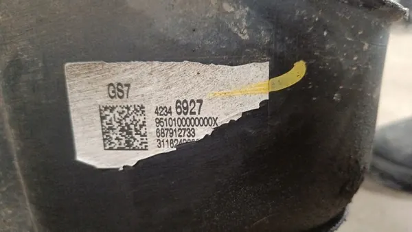 Réservoir carburant Opel Mokka X 2017 OEM 42346927 image 10