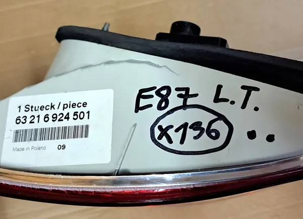 BMW 1 E87 Lámpara Trasera Izquierda 63216924501 image 6