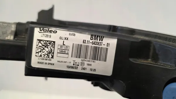 Pisca LED Dianteiro Esquerdo OEM 5A3DE37 BMW i3 image 6