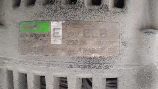 CITROEN BERLINGO I 1.4 8V Vaihtovirtageneraattori 9619429380 image 4