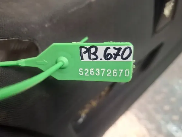Prateleira de bagageira traseira preta OEM S26372670 BMW 5 G30 image 7