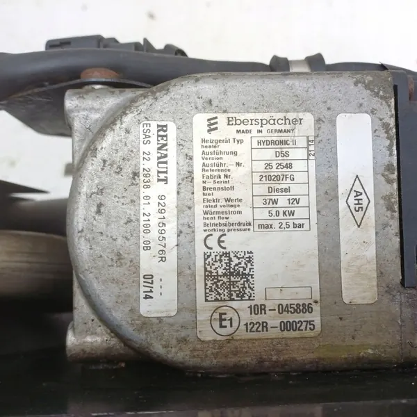 Calentador estacionario Renault Kangoo II OEM 10R045886 image 10
