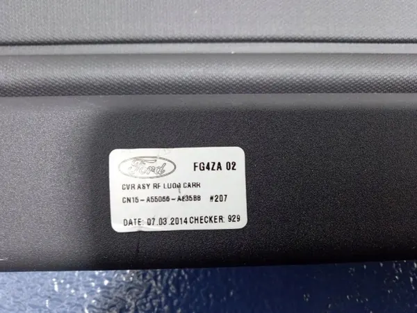 Rodillo de maletero Ford Ecosport II 13-17 OEM CN15A55066AE35BB image 4